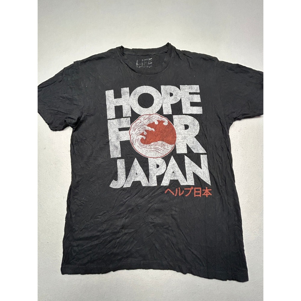 Life Clothing Co T-Shirt 100% Cotton Black Graphic XL Mens
